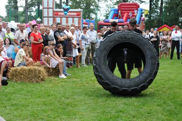 Dobra zabawa na dożynkach gminy Wieluń